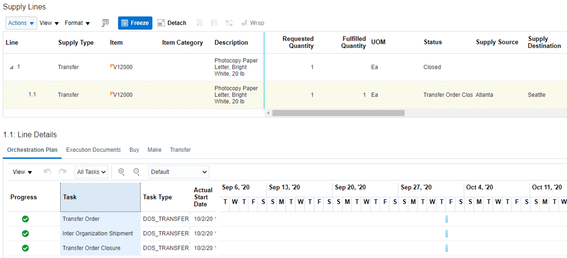 Expedite Internal Material Transfer flow using Purchase Requisition -  Fusion Practices