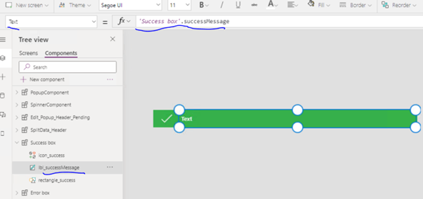 Microsoft Power Platform - Chips Power Apps UI - Success and Error Message - Power Automate- Power BI - Power Virtual Agents