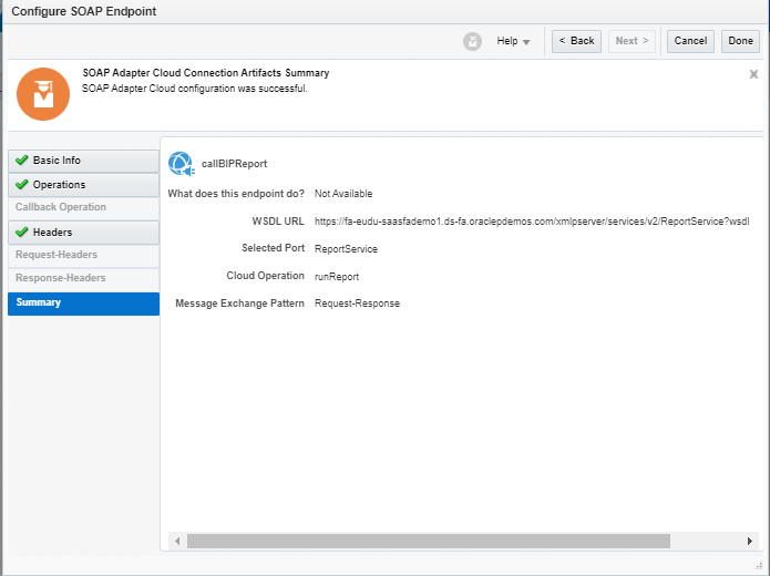 How to call BIP report in Oracle Integration Cloud OIC, Oracle Fusion