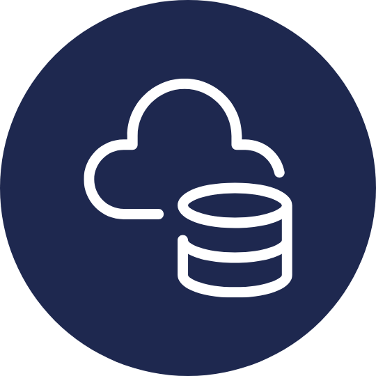 Database Cloud Service Icon
