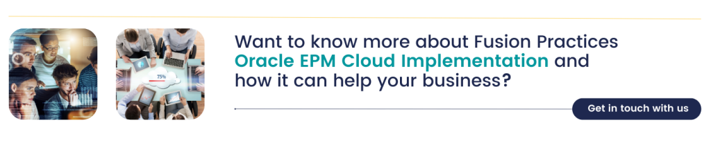 Oracle EPM Cloud - Call to action