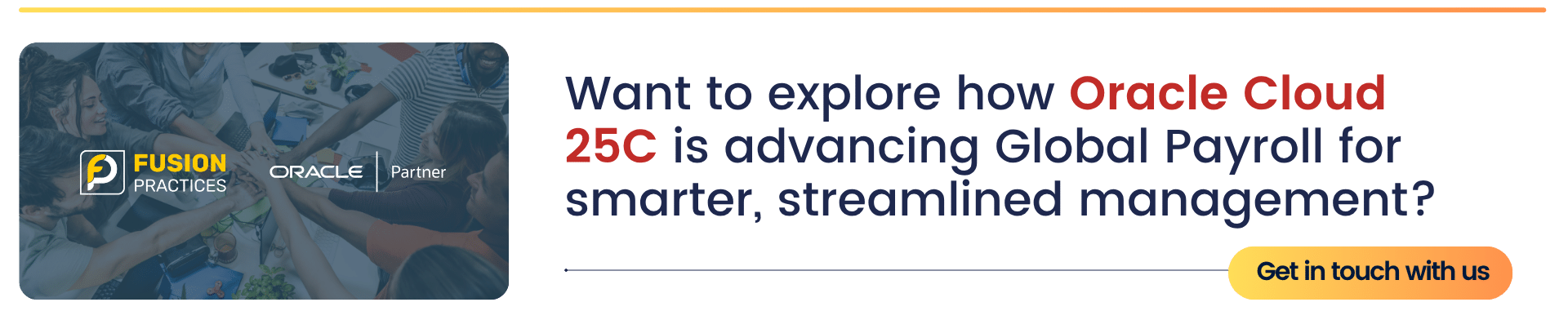 Fusion Practices Oracle Cloud 25C CTA Button